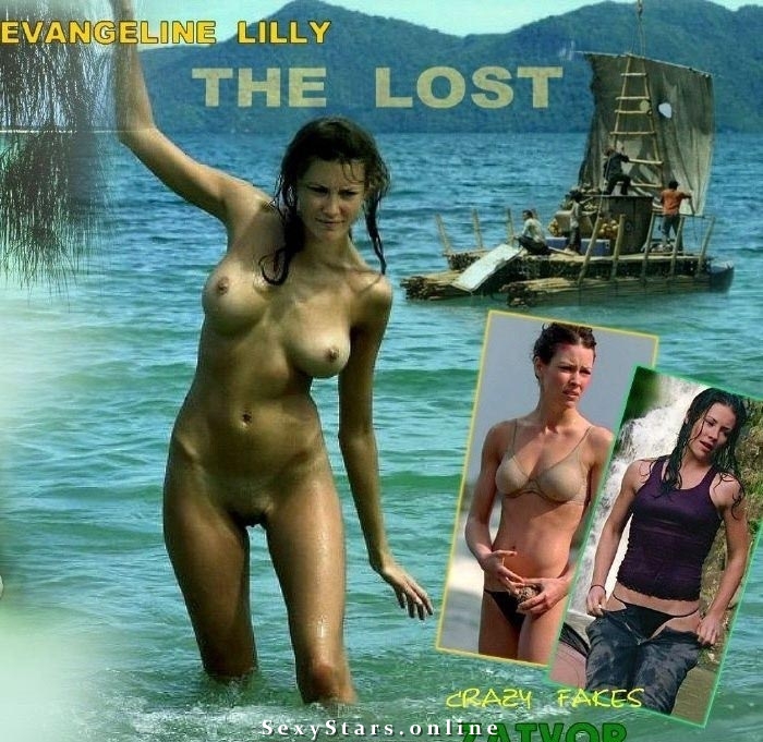 Evangeline Lilly nahá. Fotka - 23