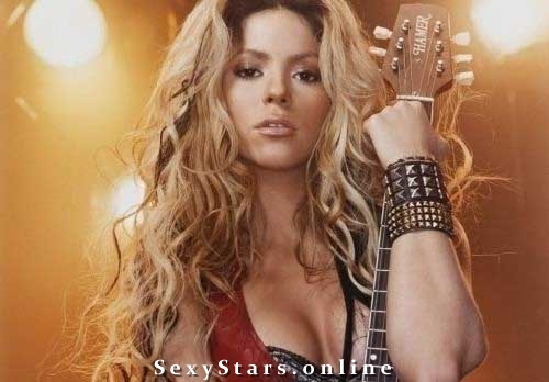 Shakira nahá. Fotka - 4