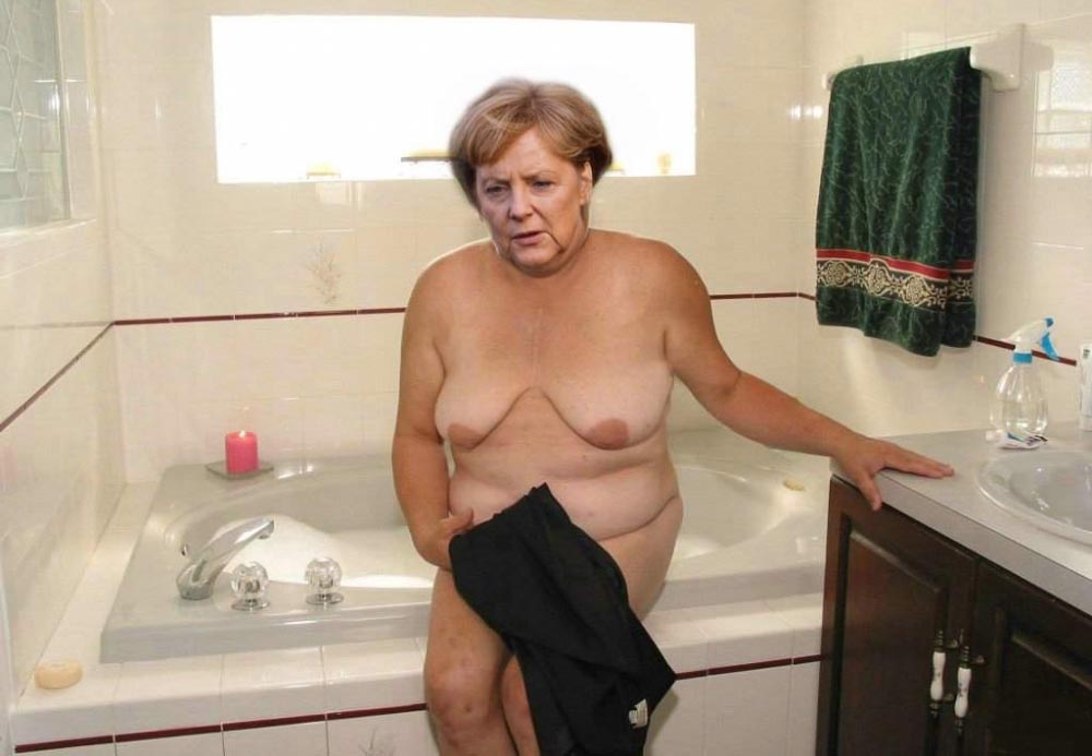 Angela Merkel nahá. Fotka - 113