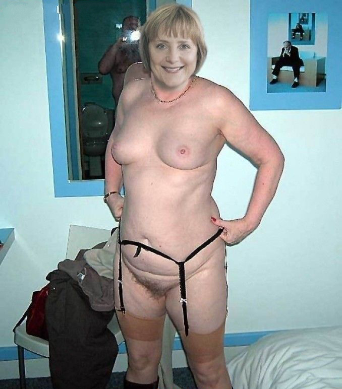 Angela Merkel nahá. Fotka - 8