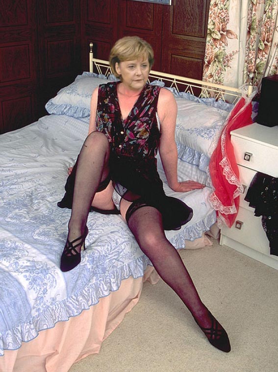 Angela Merkel nahá. Fotka - 88