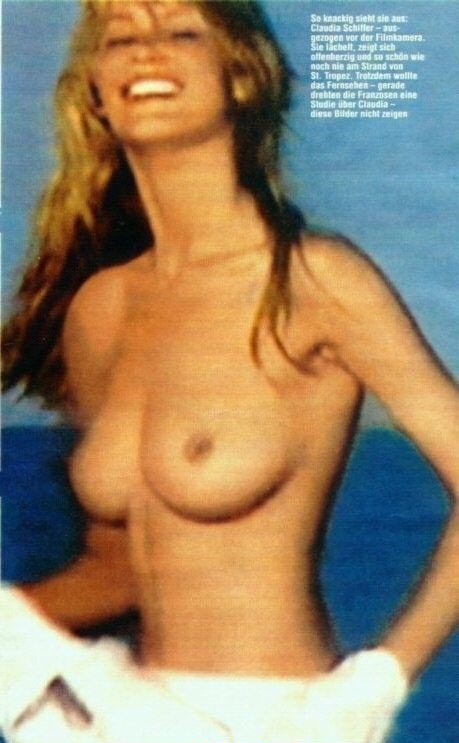 Claudia Schiffer nahá. Fotka - 4