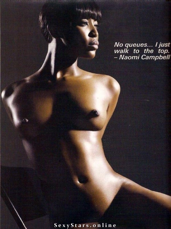 Naomi Campbell nahá. Fotka - 3
