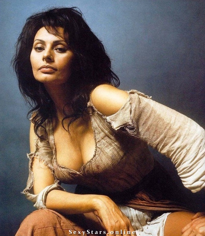Sophia Loren nahá. Fotka - 8