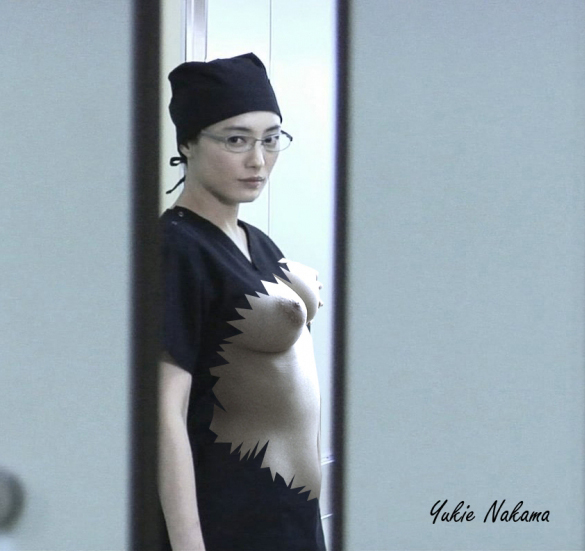 Yukie Nakama nahá. Fotka - 6