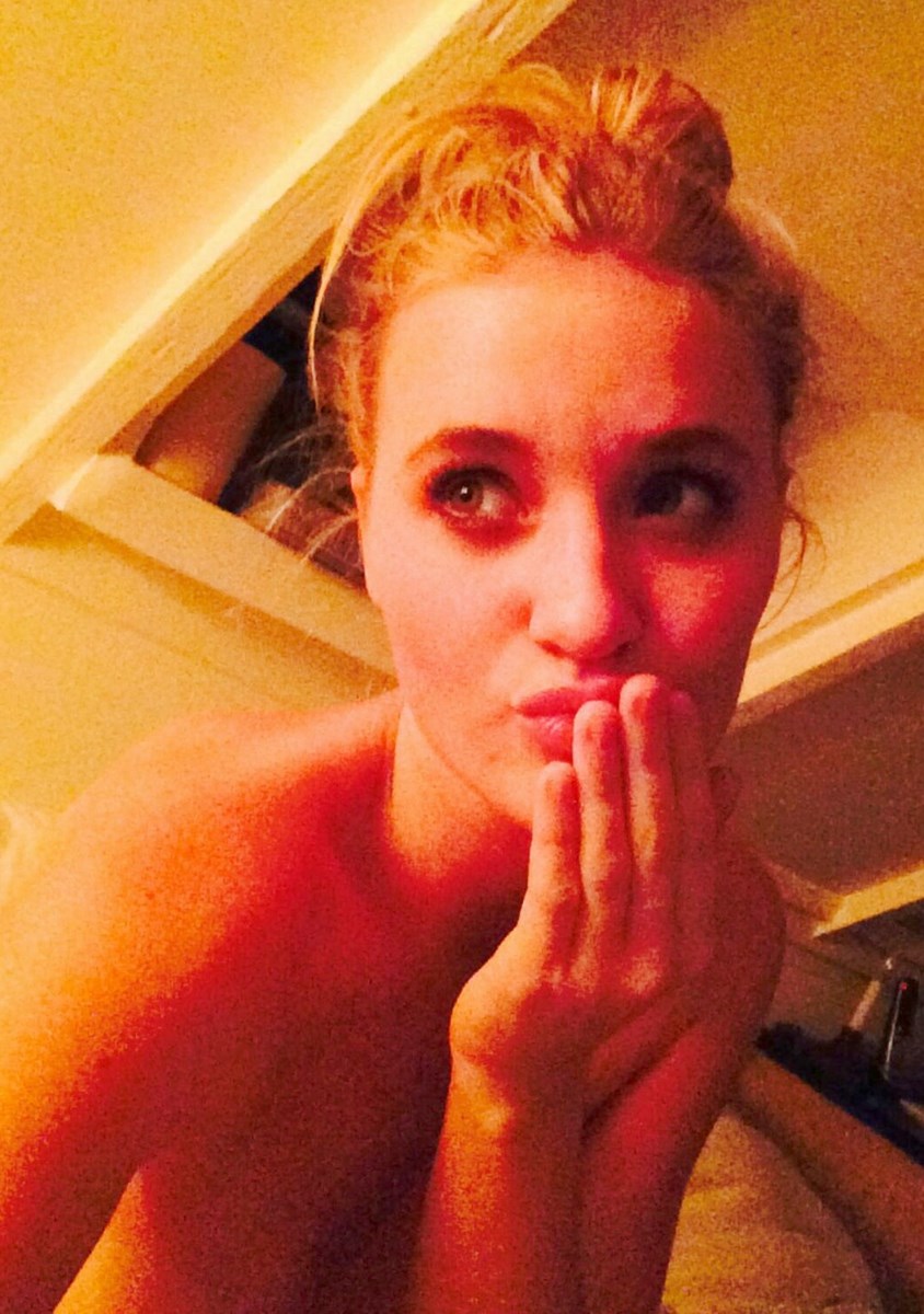 AJ Michalka nude. 