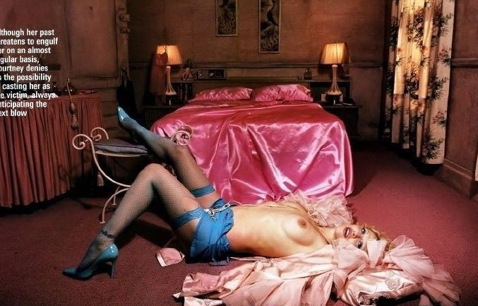 Courtney Love nahá. Fotka - 6