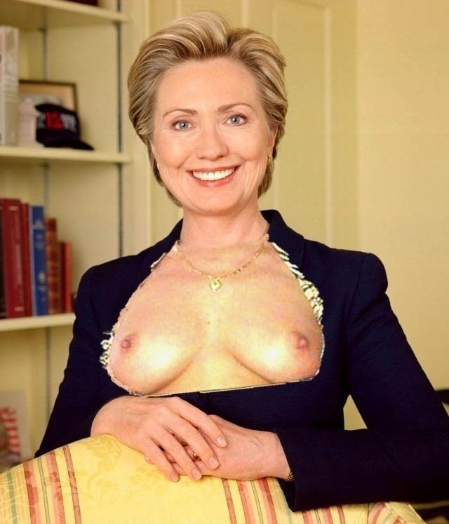 Хиллари Клинтон голая. Фото - 13