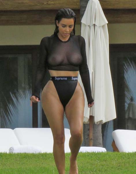 Kim Kardashian nahá. Fotka - 51