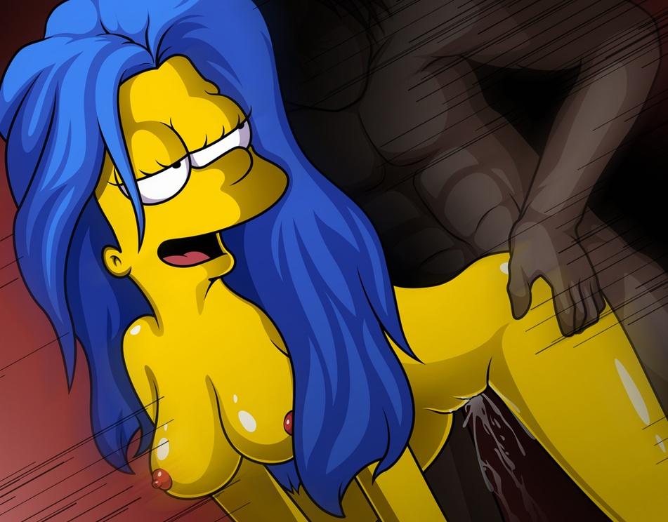 Nackt marge simpson Simpsons Frau