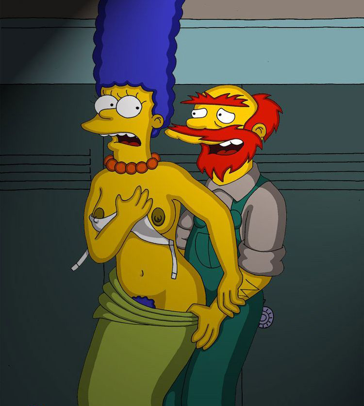 Marge Simpson nahá. Fotka - 13