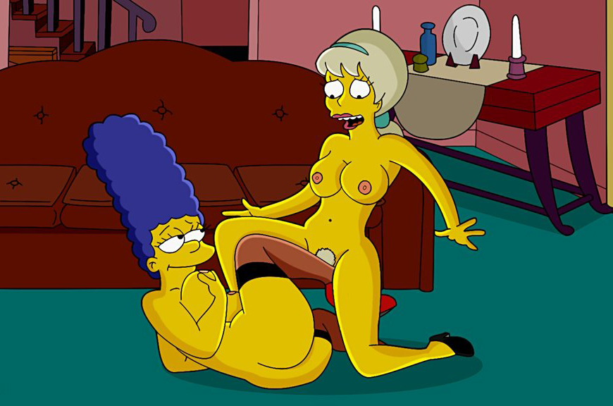 Marge Simpson nude. Photo - 16