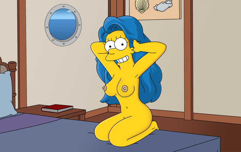 Marge Simpson nahá. Fotka - 19