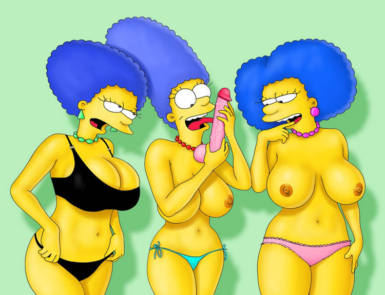 Marge Simpson nahá. Fotka - 21