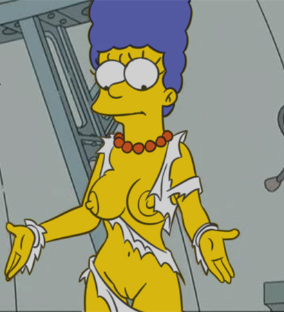 Marge Simpson nude. Photo - 3