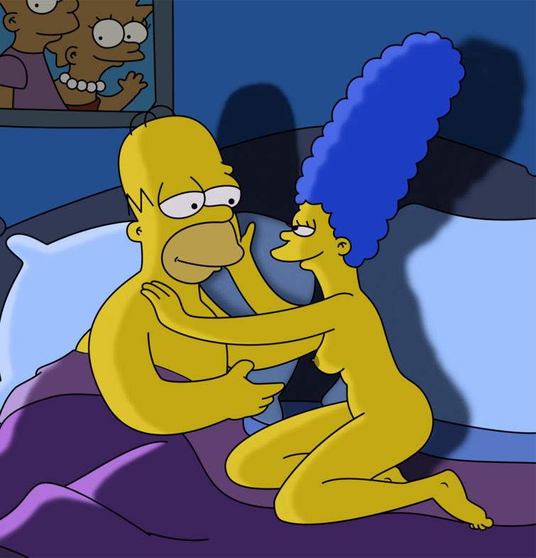 Marge Simpson nahá. Fotka - 30