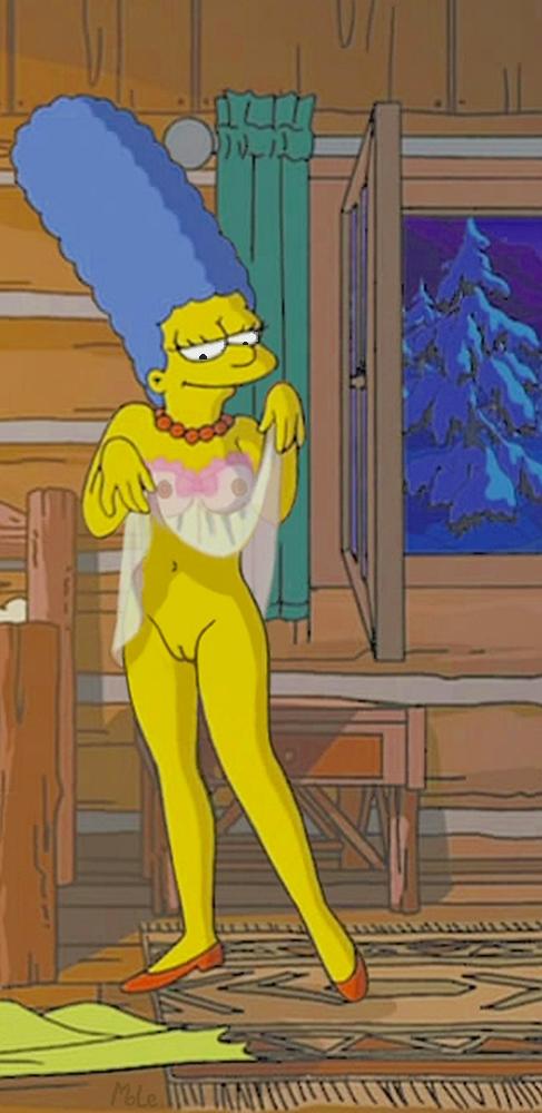 Marge Simpson Nackt. Fotografie - 7