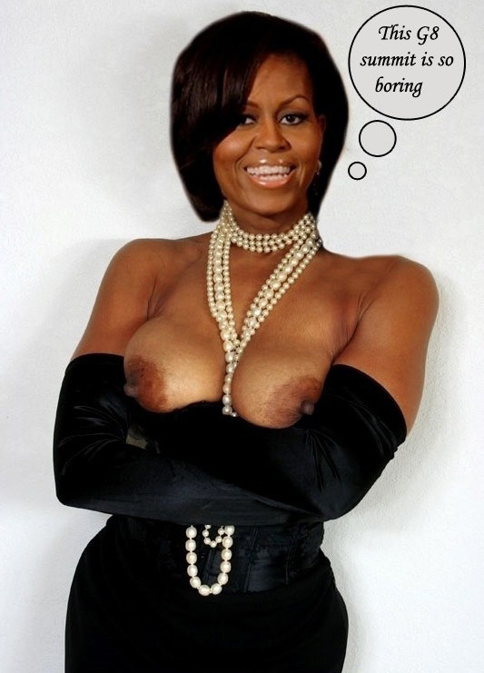 Michelle Obama Nackt. Fotografie - 10