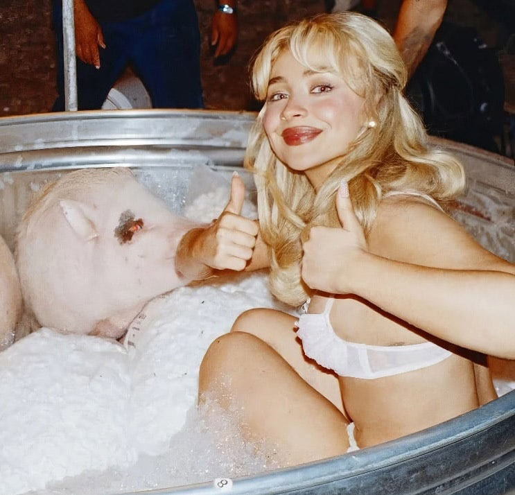 Sabrina Carpenter голая. Фото - 247